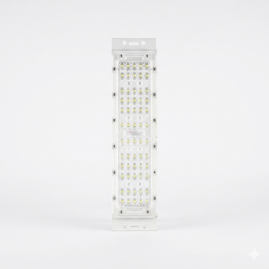 كشاف LED خارجي مخصصة للاعمدة و المحطات 100  واط لون الانارة ابيض 6500K ضمان 2  سنه